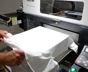 Impression sur textile